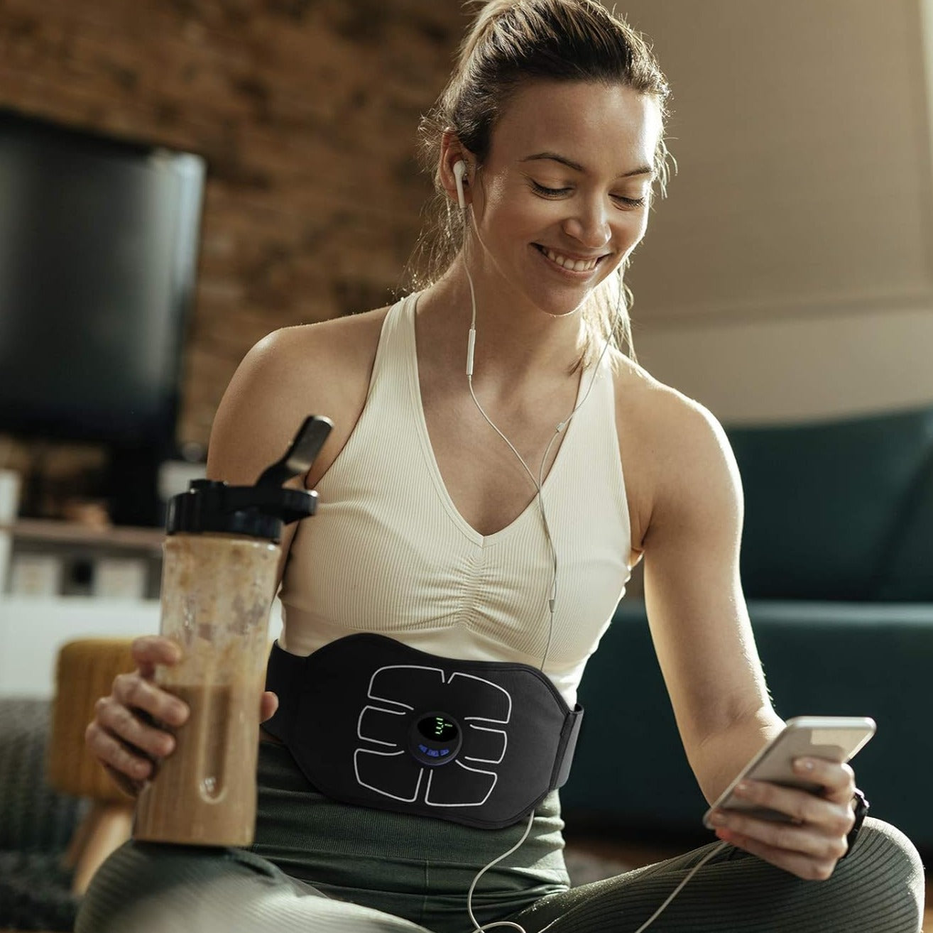 ToneMax™ - EMS Abs Stimulator Fitness Belt