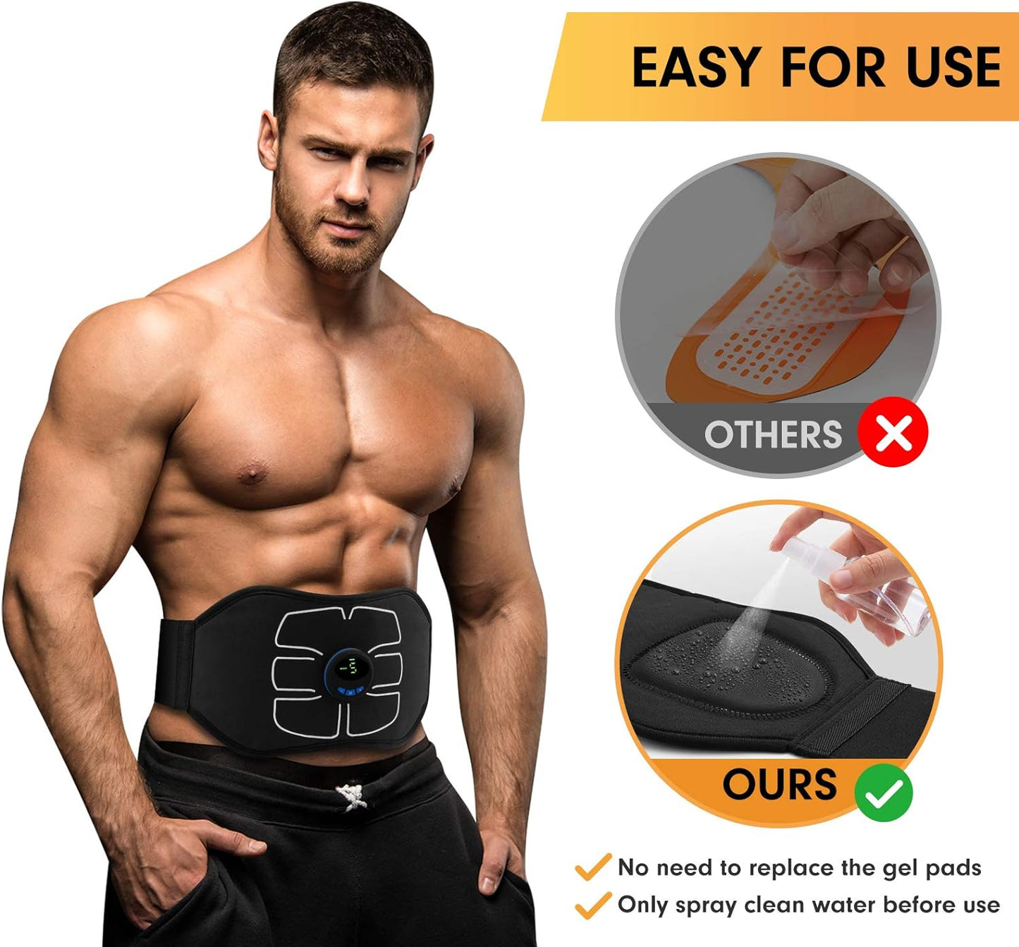ToneMax™ - EMS Abs Stimulator Fitness Belt