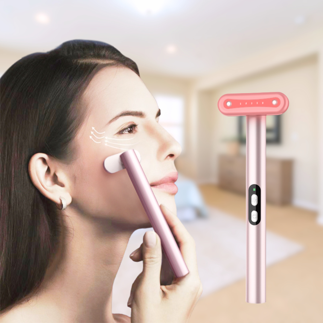 SkinGlow™ - 7-in-1 LED Red Light Facial Therapy Massager