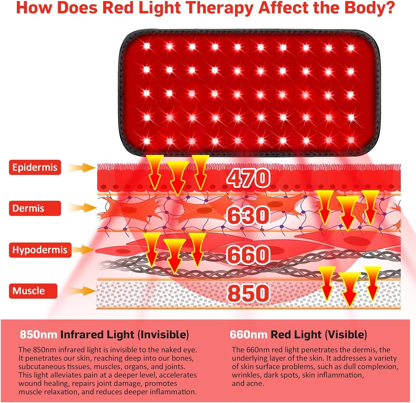 LifeBeam365™ - Infrared Red Light Therapy Wrap Belt