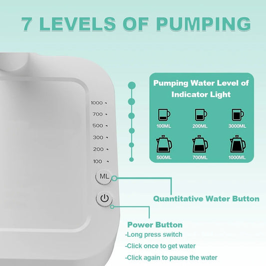 AquaEase™ - Premium Home Portable Electric Water Dispenser