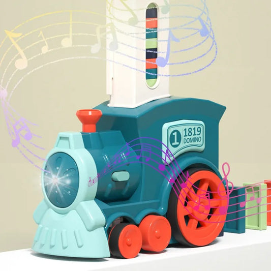 DominoMagic Train™ - Montessori Kids' Automatic Builder Set