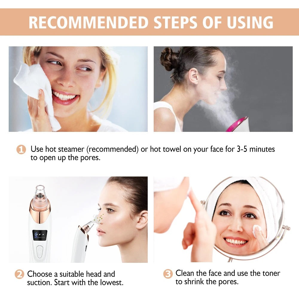 GlowPurify™ - Electric Blackhead Remover & Skin Enhancer